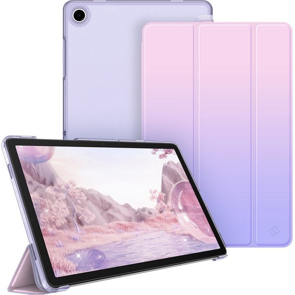 Fintie Tablet-Hülle für Samsung Galaxy Tab A11+ Plus 11" 2025 / Tab A9+ Plus 11 Zoll 2023 11 Zoll, Ultradünn Schutzhülle mit Translucent Rückseite in Matt-Optik