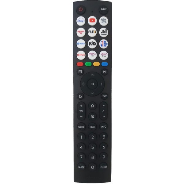 Hisense EN2M36H, EN2Q36H, EN2O36H, EN2P36H Universal-Smart-TV-Fernbedienung