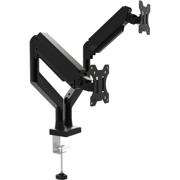 GTPLAYER Monitor-Halterung monitor arm monitorhalter für 13 bis 32 Zoll Bildschirme, Hält 2~10 kg, (Höhenverstellbare mit Neigungen, Schwenken, Dreht, VESA 75 &