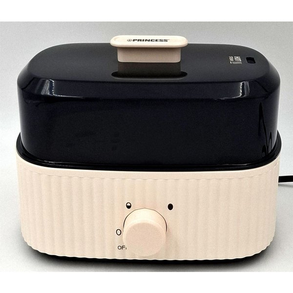PRINCESS Eierkocher Princess 262047 Eierkocher Wave - Stilvolles Design – Bis zu sechs Eie, Anzahl Eier: 6 St., 300 W, 6 Eier - 350 W