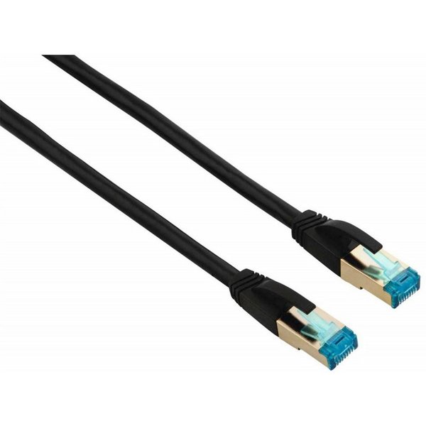 Hama CAT6 Netzwerkkabel PiMF 15m geschirmt Grau LAN-Kabel, RJ45, Kein (1500 cm), Patch-Kabel Cat 6 Gigabit Ethernet