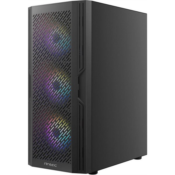 Antec PC-Gehäuse AX20 PC Gehäuse Midi Tower Gaming Black ATX