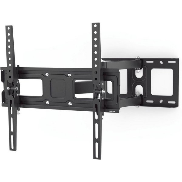 Hama TV-Wandhalterung Wand Halterung universal für Fernseher, 32 43 50 55 65 Zoll, bis 35 kg, (bis 65 Zoll, ausziehbar, schwenkbar, neigbar, einfache Montage, T