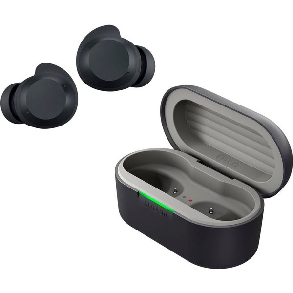 LG xboom Buds Lite wireless In-Ear-Kopfhörer (Active Noise Cancelling (ANC), LED Ladestandsanzeige, Multi-Point-Verbindung, Sprachsteuerung, Google Assistant, S