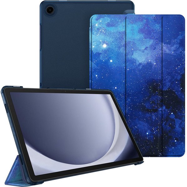 Fintie Tablet-Hülle für Samsung Galaxy Tab A11+ Plus 11" 2025 / Tab A9+ Plus 11 Zoll 2023 11 Zoll, Ultradünn Schutzhülle mit Translucent Rückseite in Matt-Optik