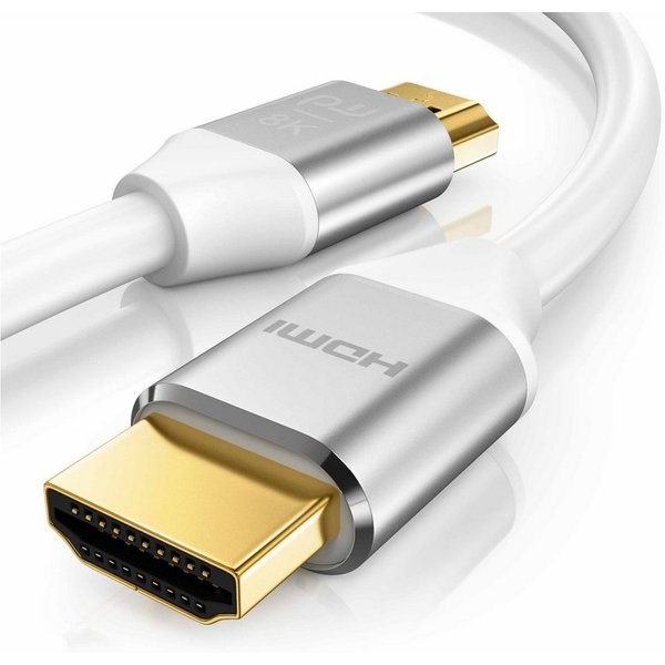 Primewire 8K Premium Ultra High Speed 7680 x 4320 @ 120 Hz mit DSC - 2m HDMI-Kabel, 2.1, HDMI Typ A (200 cm), 48 Gbit/s Bandbreite, eARC, CEC, HDCP, für Gaming,