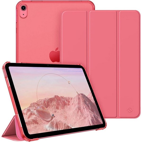 Fintie Tablet-Hülle für iPad 11. Generation 2025 (A16) 11 Zoll, iPad 10. Generation 2022 10.9 Zoll, Ultradünn Case mit transparenter Rückseite Abdeckung, Auto S