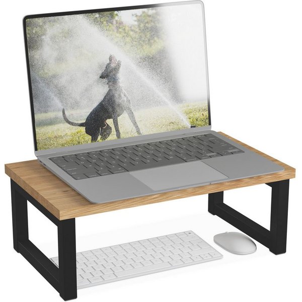 relaxdays Monitorständer im Industrial-Design, (1-tlg., L)