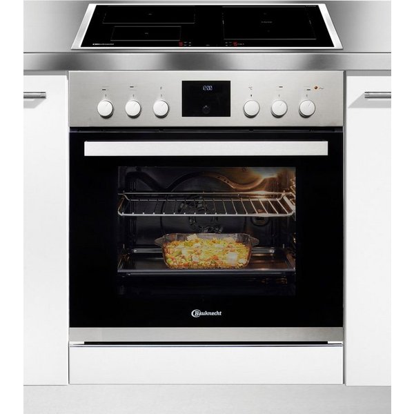 BAUKNECHT Flex-Induktions-Herd-Set HEKO BOLERO FLEXI, mit 2-fach-Teleskopauszug, Flexi Duo – kombinierbare Zonen für flexibles Kochen