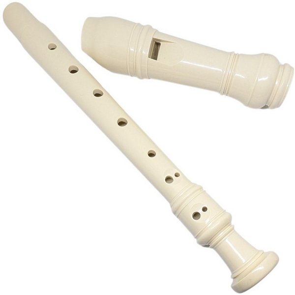 pi-music Blockflöte pi‑music Flutina Sopran‑Blockflöte barock inkl. Tasche C Barocke Griffweise