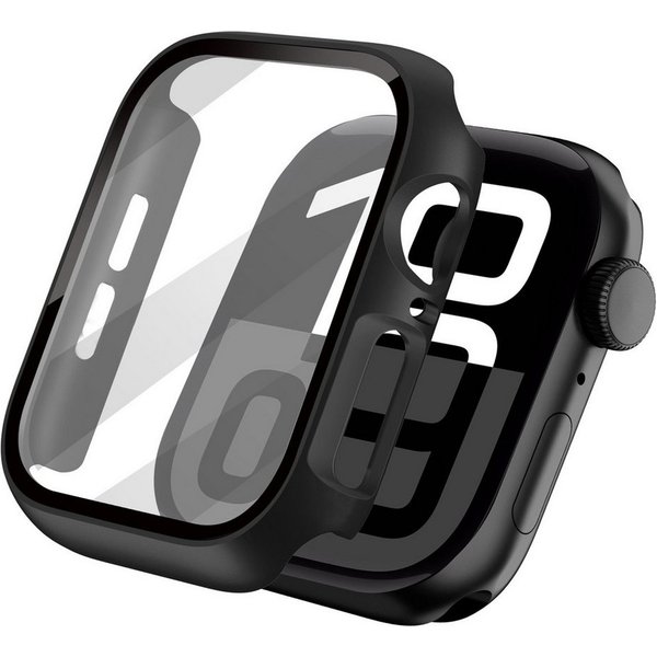 imoshion Displayschutzfolie imoshion Full Cover Hard Case Apple Watch 10 / 11 / 12 - 46 mm - Schwa, 1 Stück