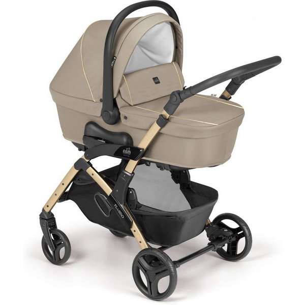 CAM Kombi-Kinderwagen CAM Fluido Easy Kombi-Kinderwagen 3 in 1 inkl. Babyschale