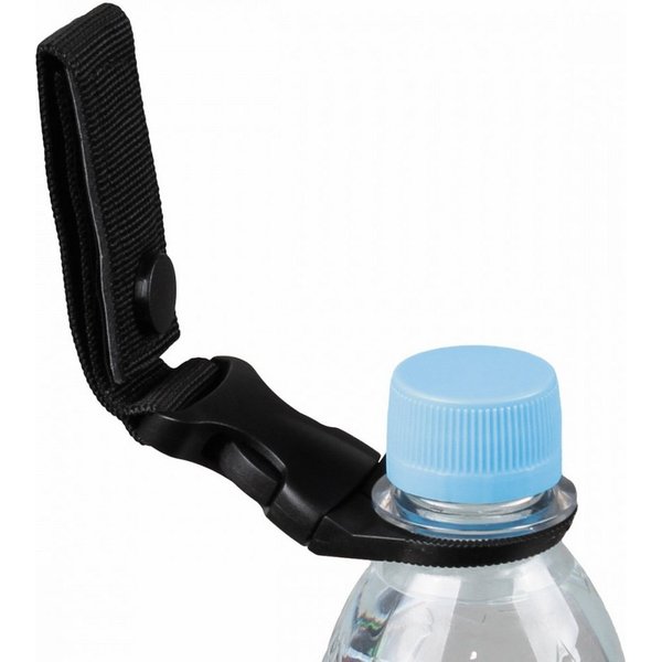MFH Flaschenhalter Flaschenhalter, schwarz, für Gürtel und Molle-System