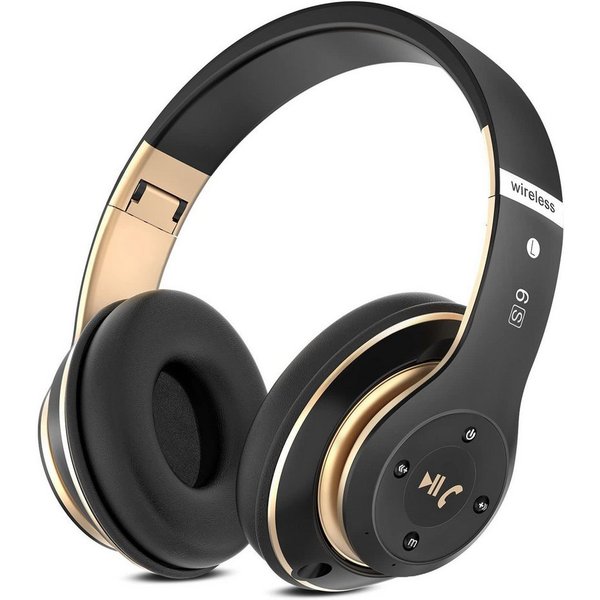 Ophy Over-Ear Bluetooth Kopfhörer (5.3) mit 6 EQ Modi – 40 Std Laufzeit Bluetooth-Kopfhörer (Hi-Fi-Stereo, HD-Mikrofon, FM, SD/TF – kabellos & kabelgebunden)