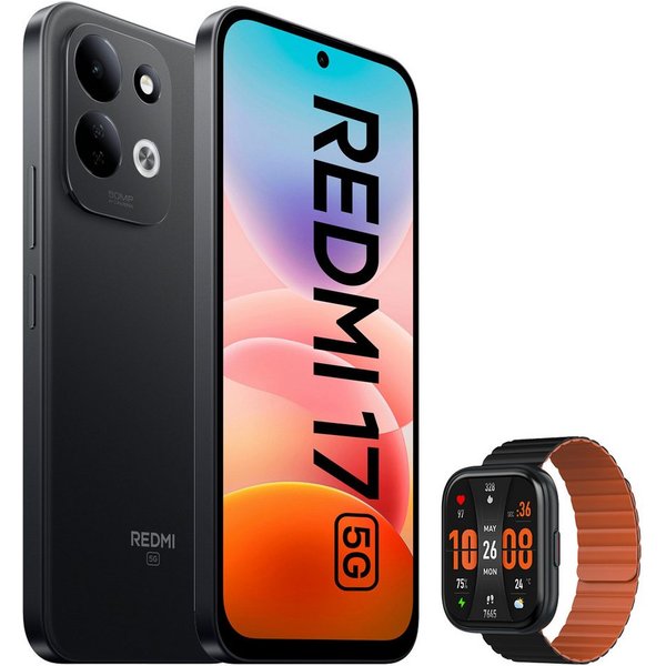 Xiaomi Redmi 17 5G 4+256GB Smartphone & Smartwatch Handy (50 MP Kamera)