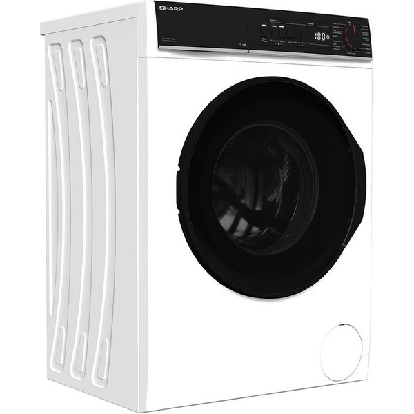 Sharp Waschmaschine ES-PRO714WA-DE, 7 kg, 1400 U/min, AquaStop, AllergySmart, Dampf, WiFi, Kindersicherung
