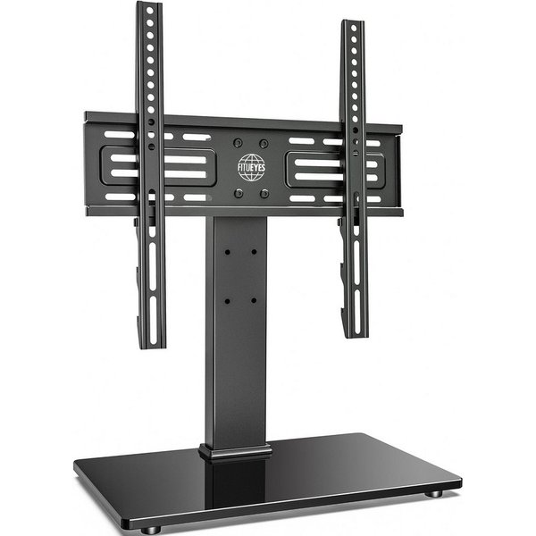 FITUEYES TV-Ständer TV-Halterung, Fernseher-Ständer, 27-55 Zoll, höhenverstellbar, (bis 55 Zoll, einfache Montage, mit rutschfesten Gummipads)