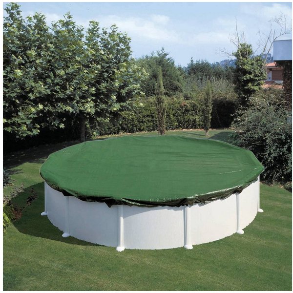 SUMMER FUN Pool-Abdeckplane Abdeckplane für 460cm Rund Pools und Schwimmbecken (Komplett-Set, 1-St), Spannseil