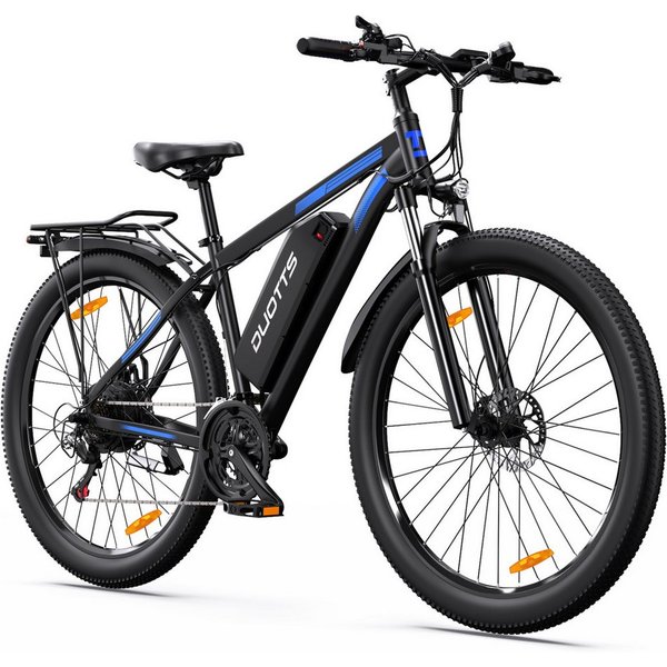 DUOTTS E-Bike Mountainbike 29 Zoll E-Fahrrad Damen u. Herren 720WH Pedelec 48V 15AH 110 km E-MTB, Kettenschaltung, Heckmotor, 720 Wh, (Beleuchtungsset mit Batte