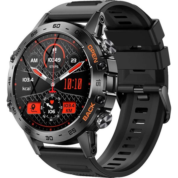 Lige Smartwatch Herren mit Telefonfunktion, 24/7 Herzfrequenz Smartwatch, IP68 Wasserdicht, bis zu 10 Tage Akkulaufzeit, 100+ Sportmodi