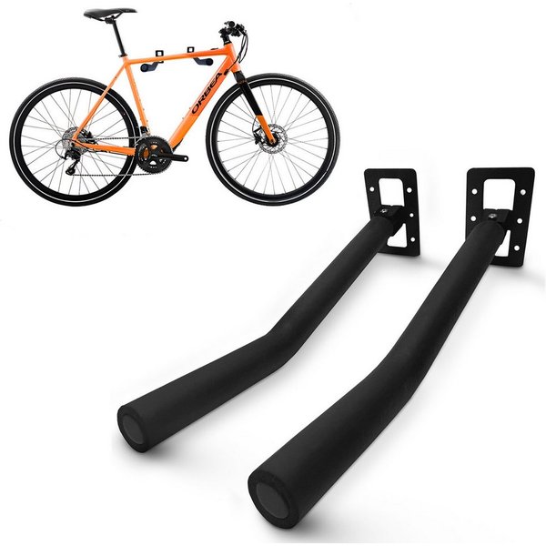 LANCO Automotive Fahrradwandhalterung Fahrrad Wand-Halterung, 25kg Traglast, schwenkbare Arme, Inkl. Dübel/Schrauben