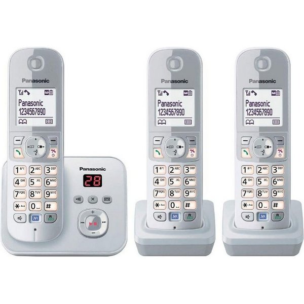 Panasonic KX-TG 6823 GS Schnurloses DECT-Telefon