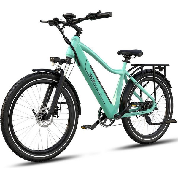 RCB E-Bike Pedelec G5 für Stadt und Gelände,27,5Zoll Herren Elektrofahrrad,13Ah,80-120 km, 7 Gang, Kettenschaltung, Heckmotor, 468 Wh, APP&NFC, ebike Herren, Dr