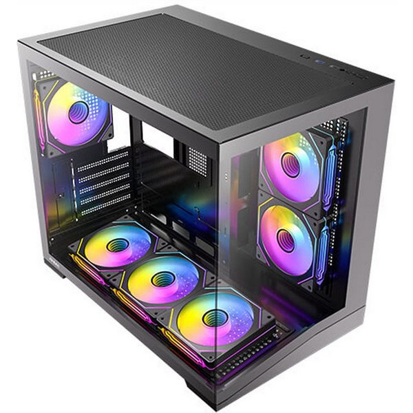 Antec PC-Gehäuse CX M3 ARGB B PC Case, Mini-Tower microATX