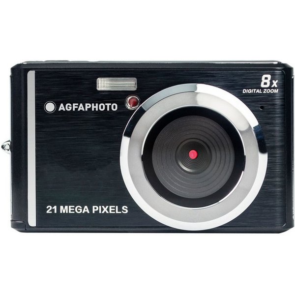 AgfaPhoto DC5200NOIR Kompaktkamera (21 MP, CMOS-Sensor, 21 Megapixel, 720p Videoaufnahmen, Kompakt)