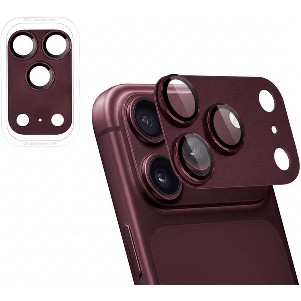 imoshion Displayschutzglas imoshion Kameraschutz Glas 2er-Pack Apple iPhone 18 Pro / 17 Pro - Plu, 2 Stück