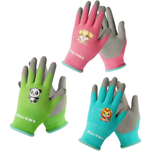 ASPRIA Schnittschutzhandschuhe 3 Paar Packung Nylon + Spandex Handschuh Kern, rutschfest und kratzfest