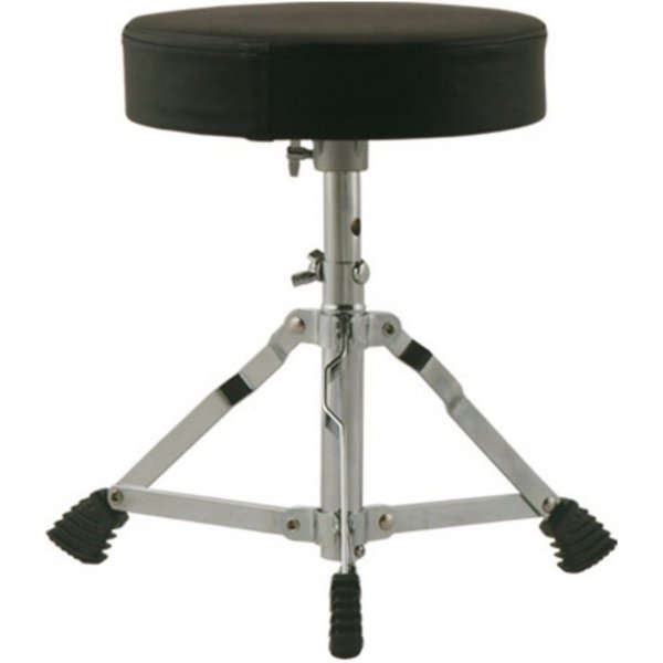 FAME Schlagzeughocker (Kiddy D3000 Drumhocker Kinder Runde Sitzfläche Vinylbezug, Hardware, Drumhocker), Kiddy D3000 Drumhocker, Kinder, Runde Sitzfläche