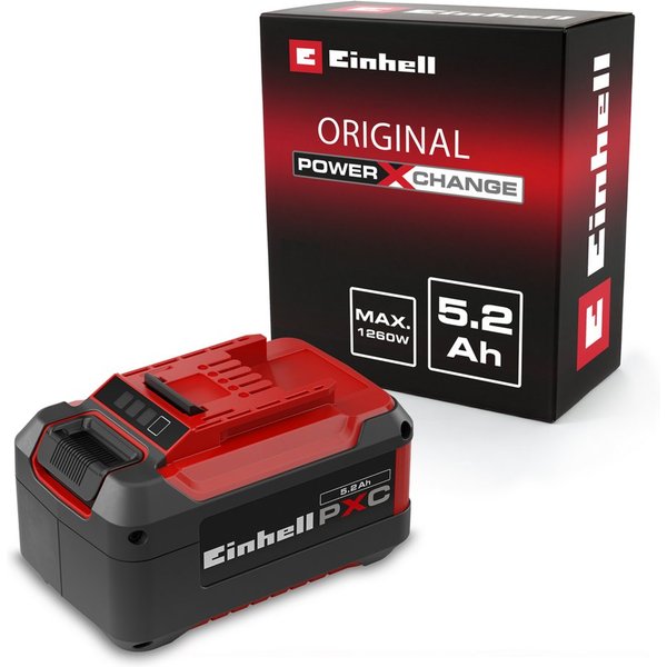 Einhell Einhell Original Akku PXC 18 V 5,2 Ah Akku, Inkl. Akku 18 V, 5,2 Ah