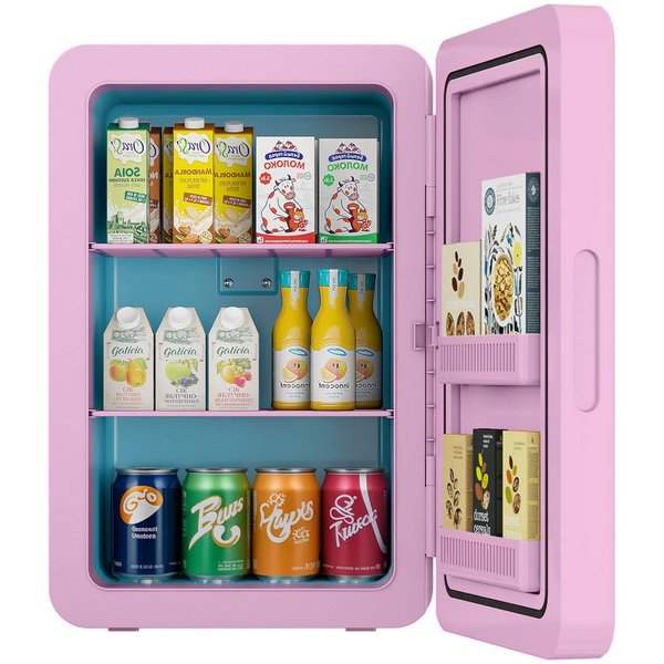 Rebonique Table Top Kühlschrank AQ-22L, 22L Mini Kühlschrank, Min: 17°C unter Umgebungstemperatur/Max: 65°C