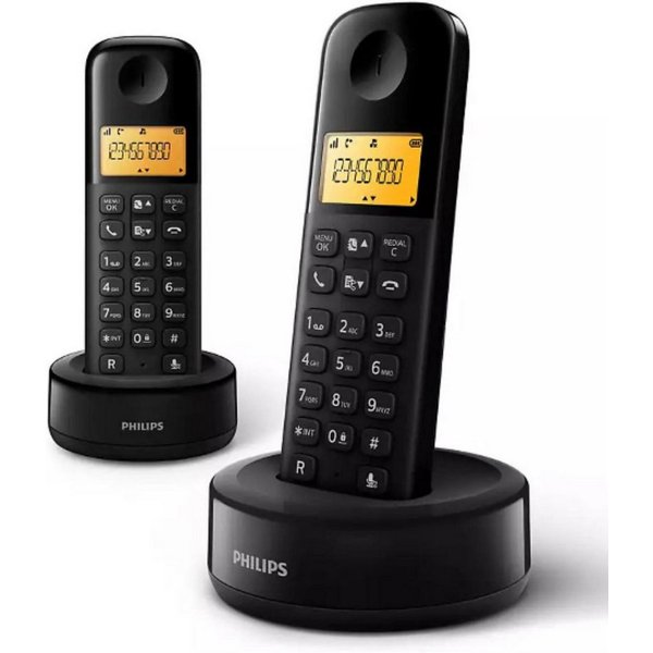 Philips Philips D160 Schnurlos Telefon Duo - Telefon Festnetz DECT-Telefon
