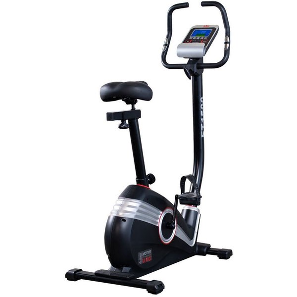 MOTIVE FITNESS by U.N.O. Ergometer ET 1500 (mit Tablet-Halterung), 150 kg max. Benutzergewicht, Fahrrad, 32 Widerstandsstufen