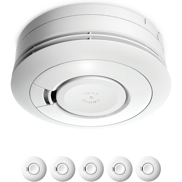 Ei Electronics 5x Ei Electronics Ei650 Rauchwarnmelder Rauchmelder 10 Jahres Batterie Rauchmelder