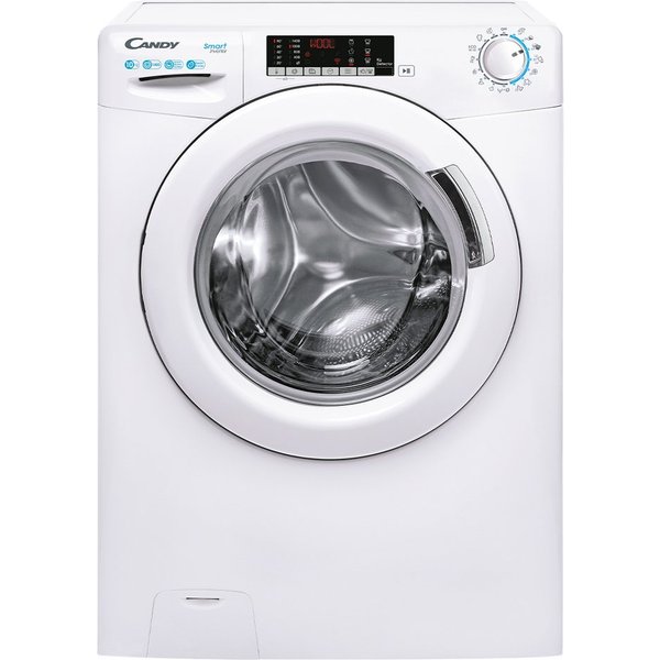 Candy Waschmaschine CS 1410TXME/1-S, 10 kg, 1400 U/min, Startzeitvorwahl, Mengenautomatik, Mix Power System, Kindersicherung