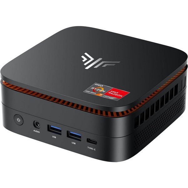 NiPoGi H1 AMD Ryzen 7 7735HS, 16/24 GB LPDDR5 RAM, 512GB/1TB SSD, Gaming Mini-PC (AMD Ryzen 7 7735HS, AMD Radeon™ Graphics, 16 GB RAM, 512 GB SSD, AMD Radeon Gr
