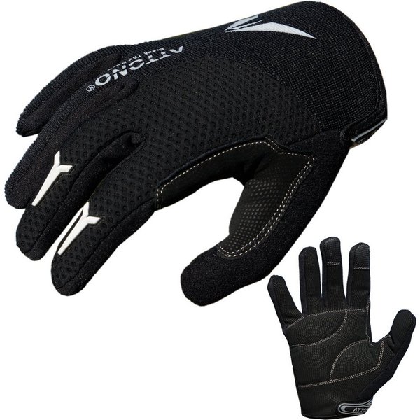 ATTONO Fahrradhandschuhe Mountainbike Handschuhe Gel Fahrrad MTB MX Sommer Fahrradhandschuhe