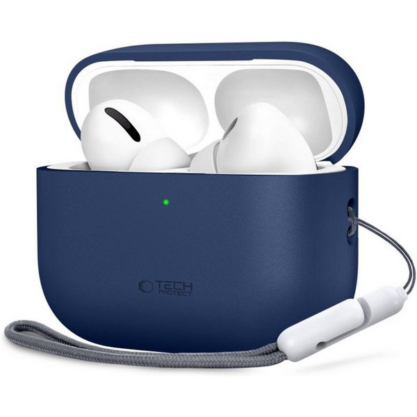 TECH PROTECT Kopfhörer-Schutzhülle Silikonhülle für AirPods Pro 3, Passgenauer Rundumschutz für das Ladecase