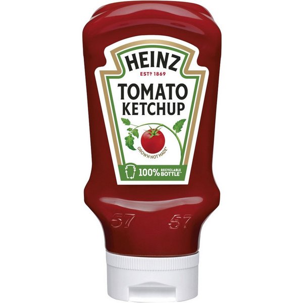 Heinz Saucen, Heinz Tomato Ketchup der Klassiker mit fruchtigen Tomaten 400ml