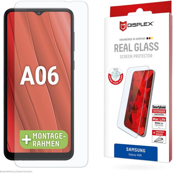 Displex Displayschutzglas DISPLEX Panzerglas für Samsung Galaxy A06 für Galaxy A06