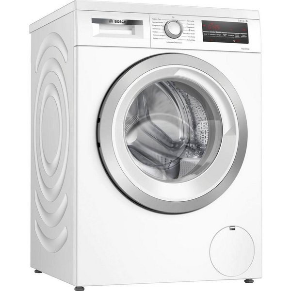 BOSCH Waschmaschine Serie 6 WUU28T70, 8 kg, 1400 U/min, unterbaufähig, Speed Perfect, Hygiene Plus, großes LED-Display