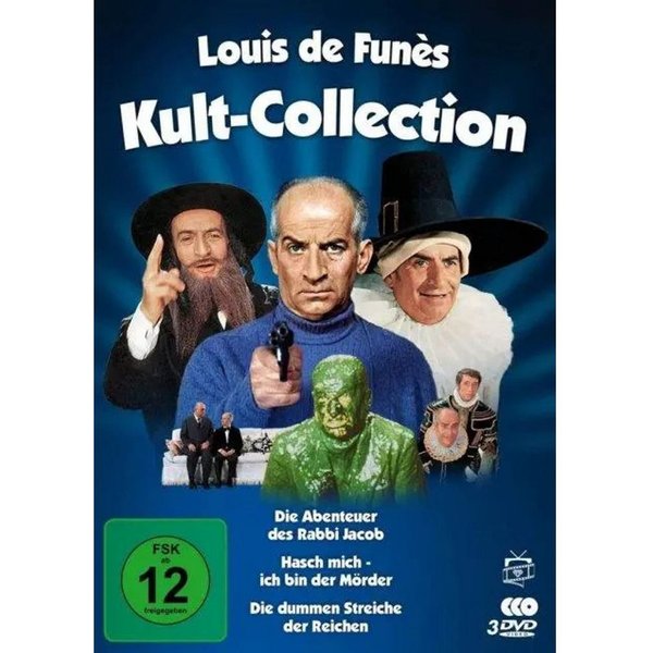 DVD Louis de Funès - Kult-Collection (3 legendäre Kultfilme) (3 DVDs)