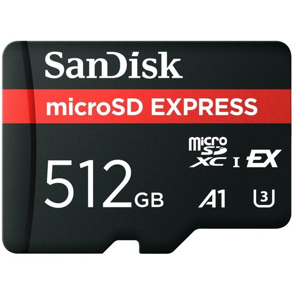 Sandisk microSDXC Express funktioniert mit Nintendo Switch 2 Speicherkarte (512 GB, UHS-I Class 10)