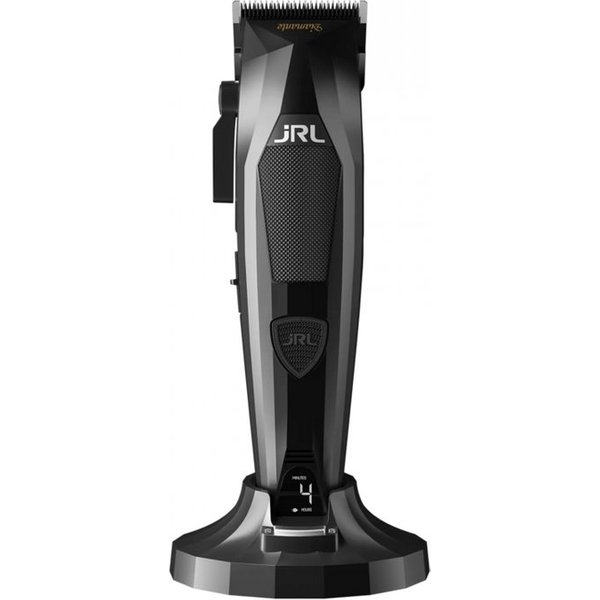JRL Haarschneider JRL Diamante Clipper, Haarschneider, 6 Aufsteckkämme, Ladegerät, Reinigungsbürste, Öl, Bürstenloser Hochleistungsmotor, Reset IQ™ Schnellladet