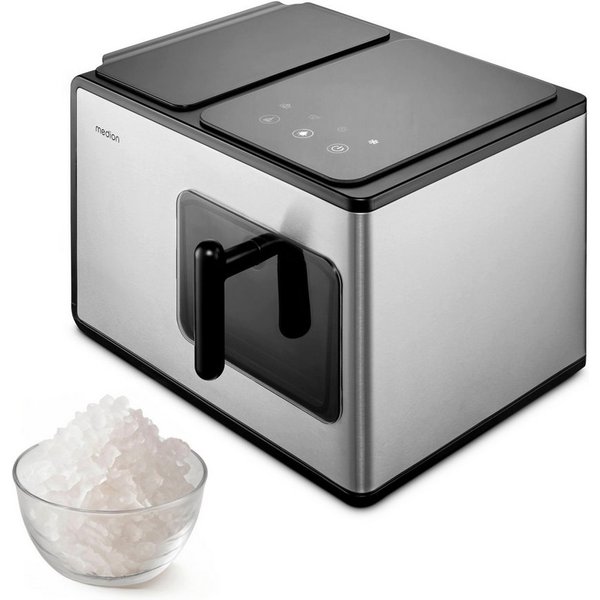 Medion® Eiswürfelmaschine MEDION Nugget Eiswürfelbereiter MD 11960, 2 Liter Wassertank, bis zu 15 kg fertige Eiswürfel in 24 Stunden