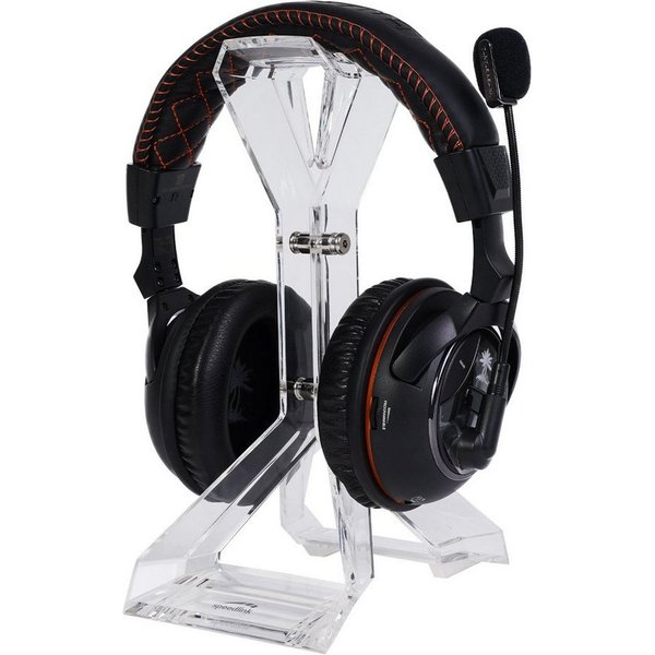 Speedlink Headset-Halterung GANT Headset-Ständer PC Kopfhörer-Ständer, (PC + HiFi Kopfhörer-Ständer Halterung Halte Acryl Ablage Aufbewahrung)