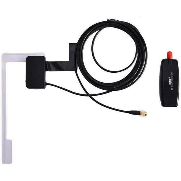 GABITECH USB DAB+ Tuner/Antenne Digital Radio Empfänger für Android Autoradios Digitalradio (DAB)